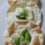 トースターで焼く☆餃子の皮deもう一品♪